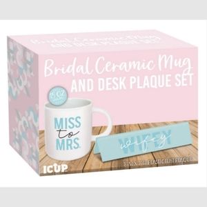 Miss to Mrs Bridal desk set